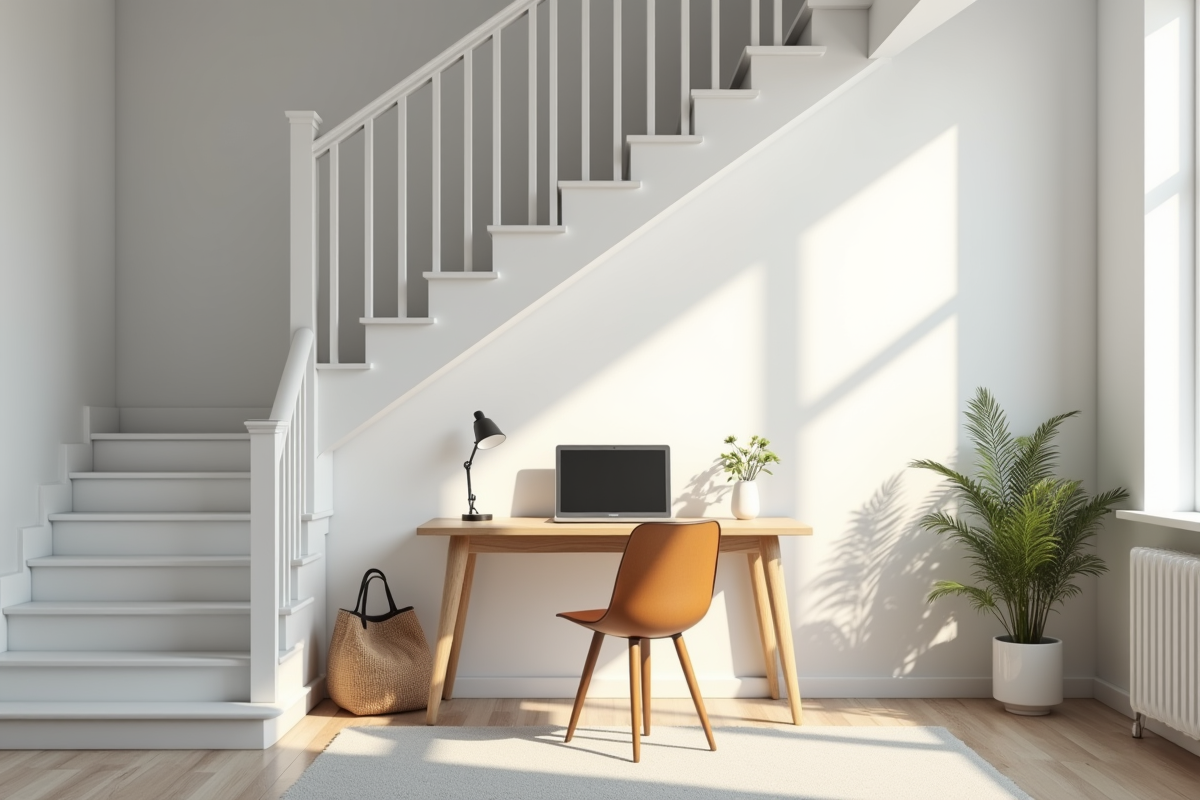Espace de travail sous l