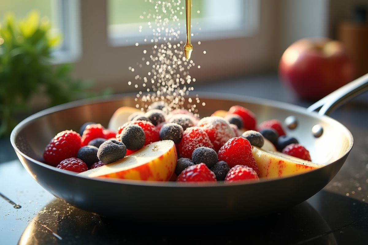 fruits poêlés