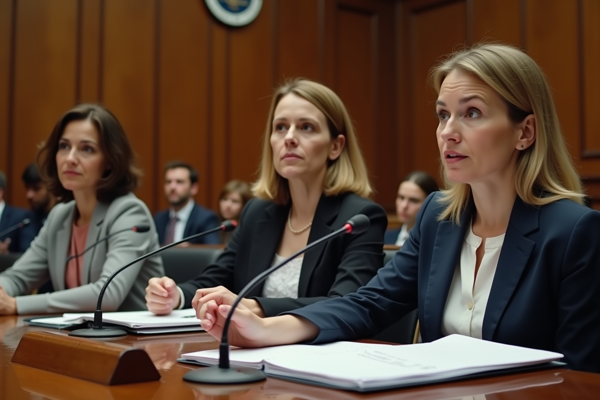 Groupe de personnes lors d